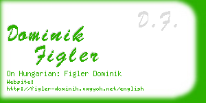 dominik figler business card